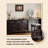 47.24"Black solid wood dressing table with mirror