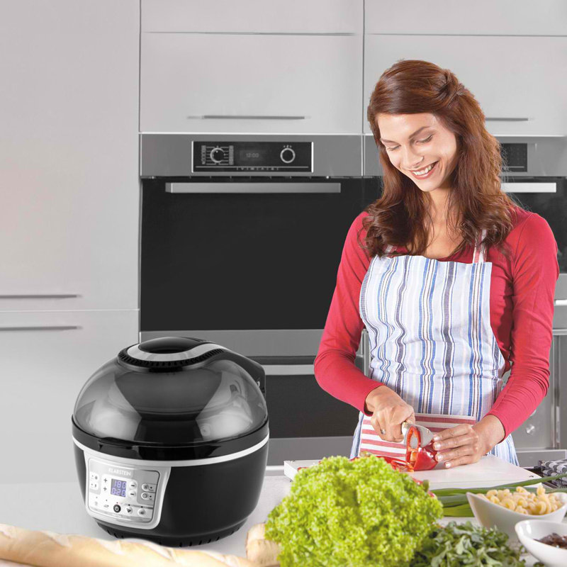 Klarstein VitAir 1L Air Fryer, Grey/Black