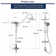 Complete Shower System with Slide Bar