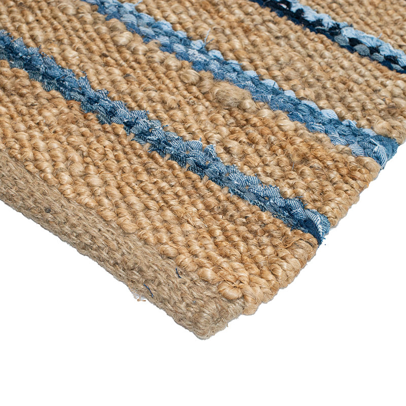 Callie Hand Tufted Striped Indoor Rug, Rectangle 2' x 3'