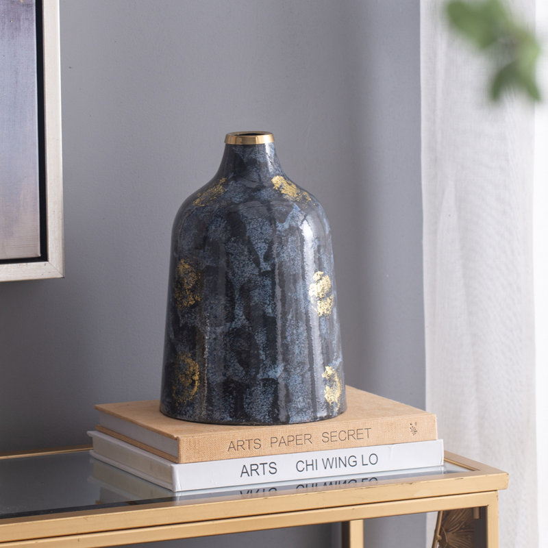 Vase en verre décoratif