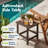 Rectangular Outdoor Side Table , 16.1 " W 12.1 " D-829363309