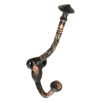 Copper Wash Large Nouveau Iron Hooks