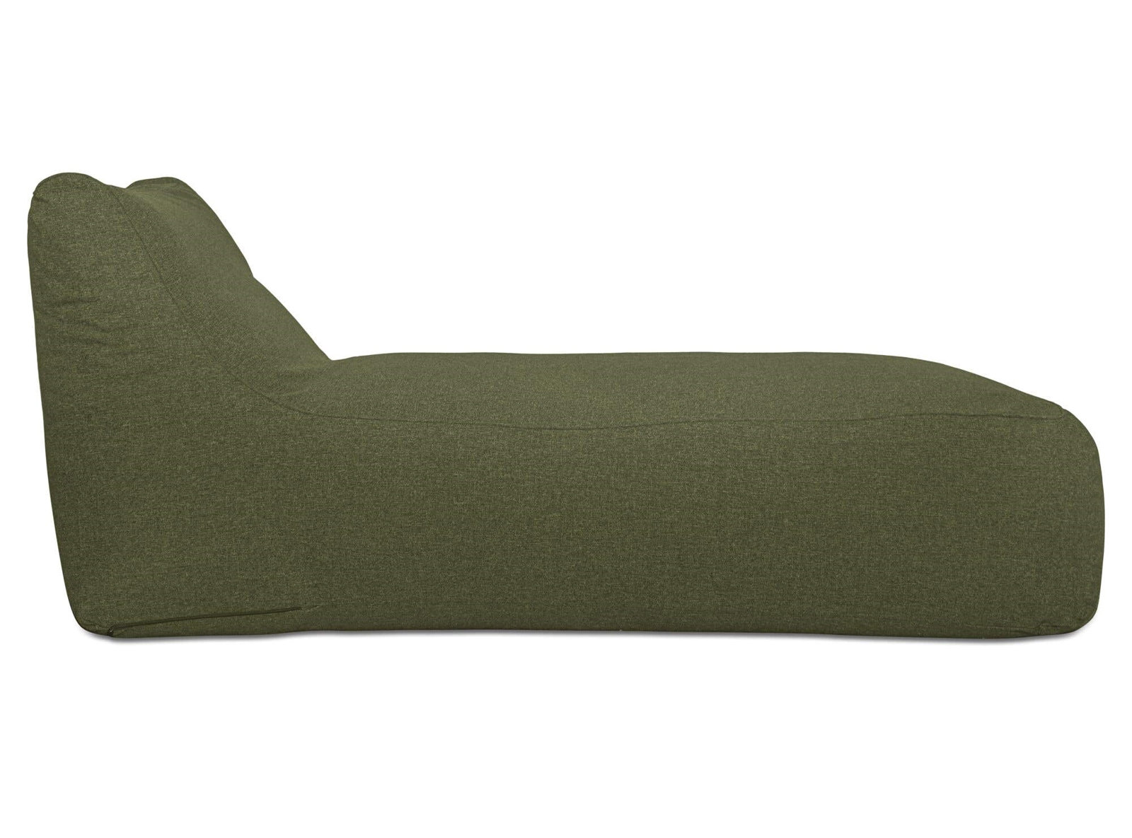 32" Patio Chaise Lounge, Green