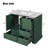 36'' Single Bathroom Vanity With Ceramic Top-2045462436-2058450847