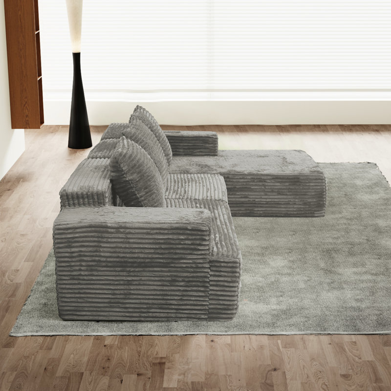 Canapé modulaire en L Boneless