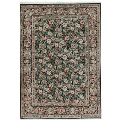 Prince Wool Floral Area Rug