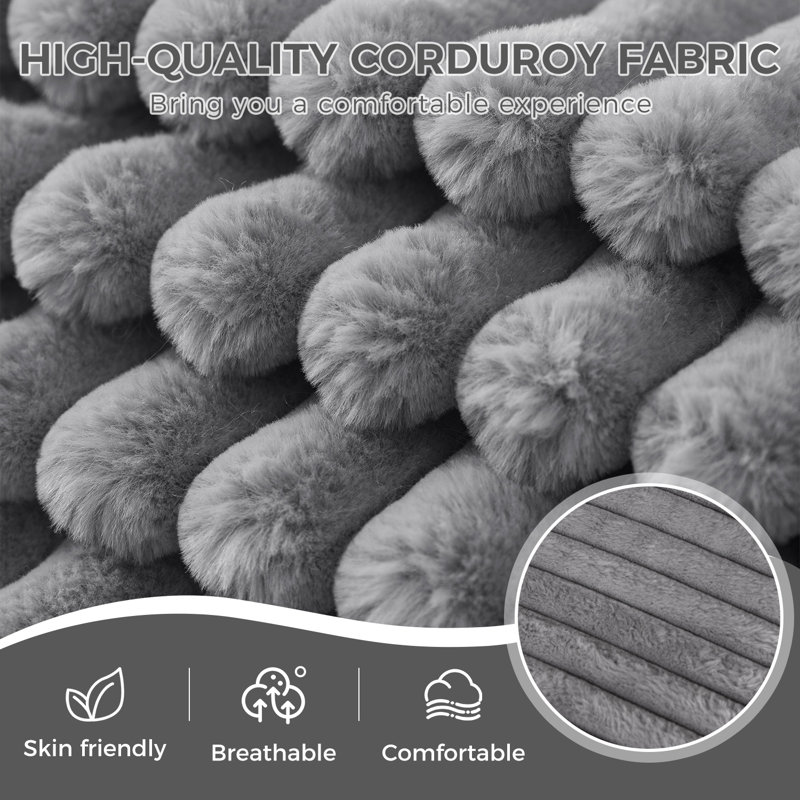 Canapé à billes, canapé-lit 3 en 1, Polyester Dark Gray
