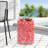 Outdoor Metal End Table -Large