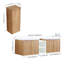 Meuble-lavabo mural 60 po avec lavabo et armoire latérale 60 po, porte, meuble-lavabo