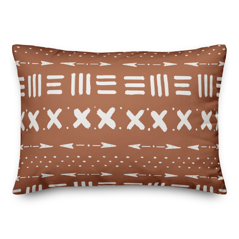  Housse de coussin rectangulaire en cuivre