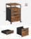 Turgeon 16.1'' Wide 2 -Drawer Mobile File Cabinet