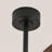Hot Sales 52 Inch Modern Black Ceiling Fan With Light 3 Abs  Blades Remote Control Reversible Dc Motor With Dimmable Led