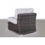 Ensemble de conversation pour 7 personnes avec coussins Menkar Wicker