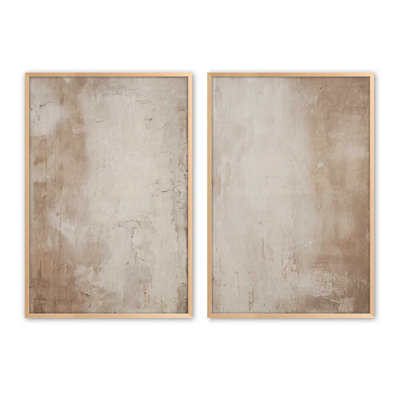 Ensemble de 2 estampes de 16 po x 12 po Fresco's Silent Tale
