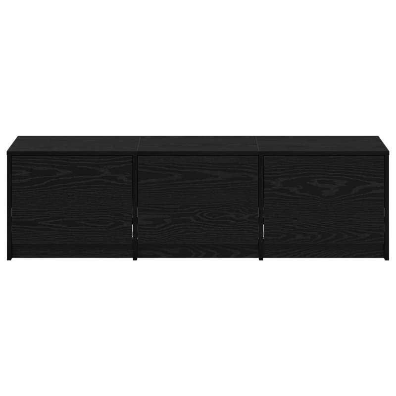 TV Stand for TVs up to 88", 40cm H x 140cm L x 34cm W, Black Oak