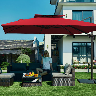 Parasol en porte-à-faux Pulk