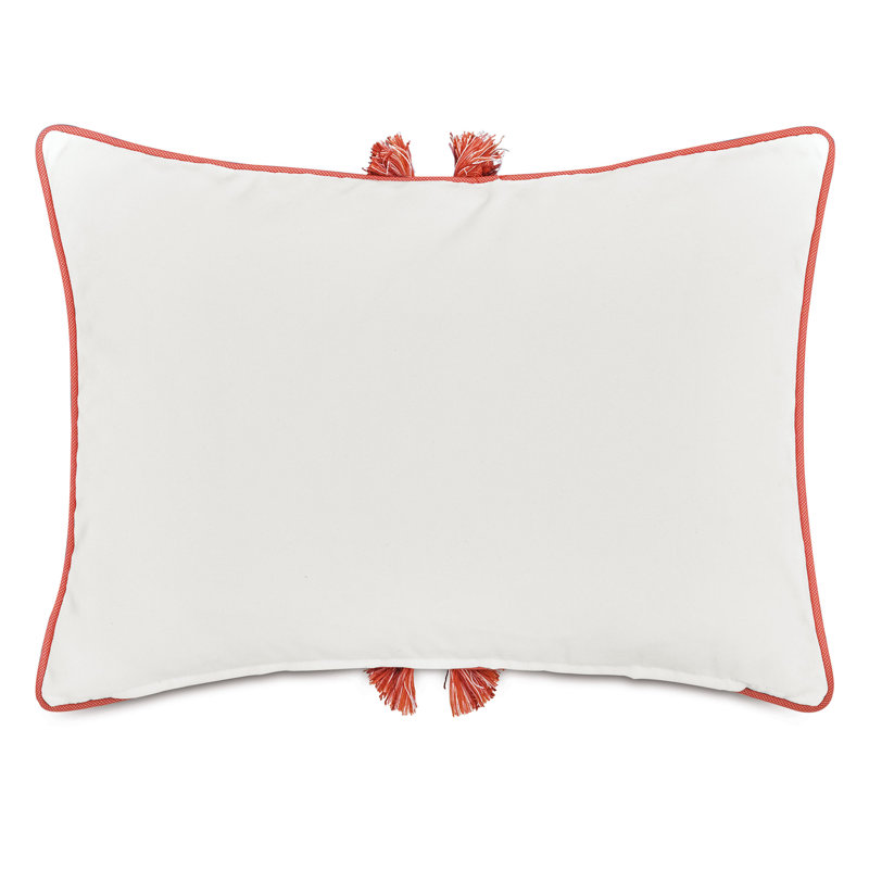 Throw Pillow, Blue/Gray/Orange