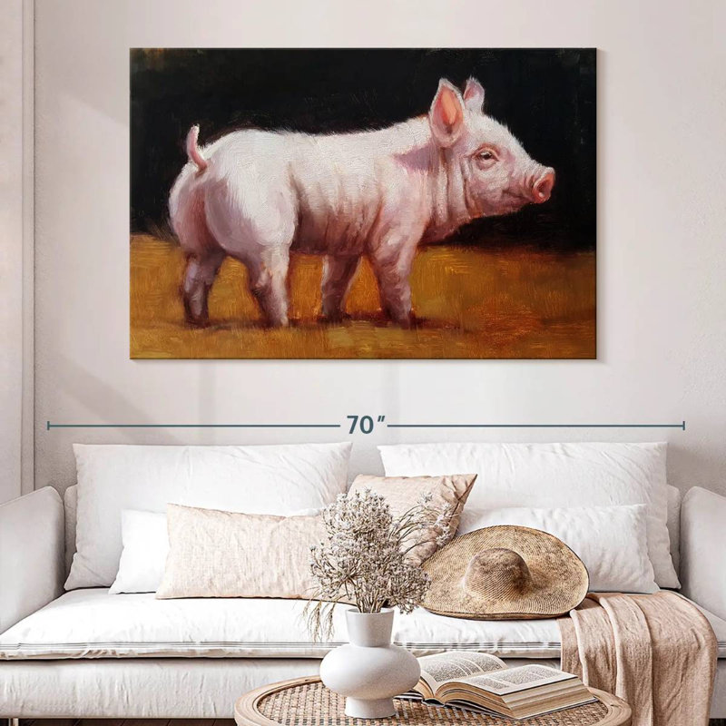 Brampt Wilbur, 34" H x 51" W