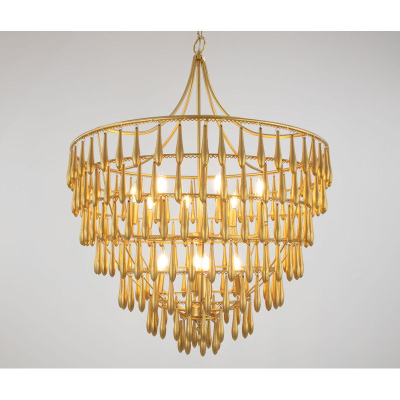 Ana Chandelier, Gold