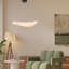 Luminaire suspendu en tissu blanc-390759293