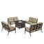 Gutierrez Outdoor 5 - Piece Conversation Set