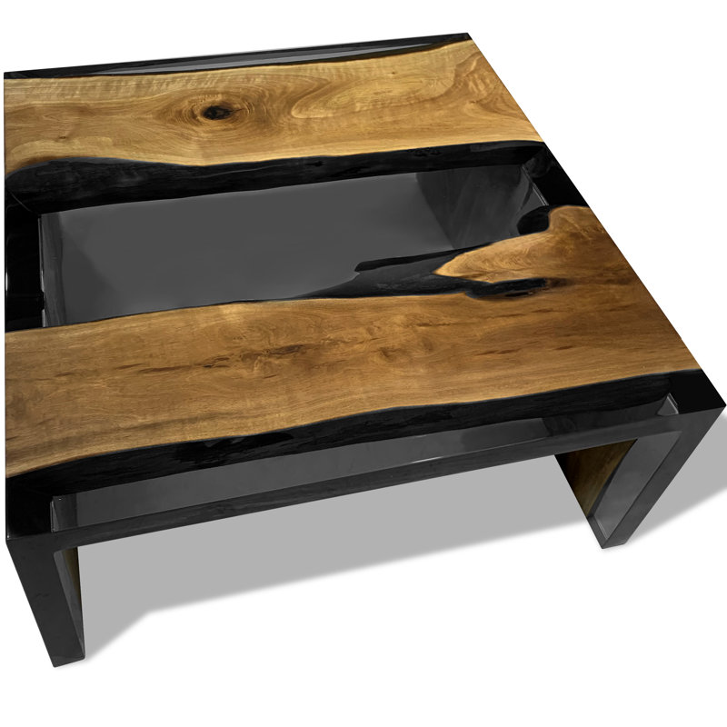 Coffee Table, 13.7" H x 39.4" L x 39.4" W