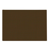 Ambesonne Abstract Cutting Board Large Size Honeycomb Design Hexagons Orange Charcoal Grey
