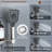 AquaRhapsody Ceiling Mounted Thermostatic Shower System with 4 Body Jets and Storage Shelf-87410399