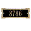 Roanoke 1-Line Wall Address Plaque-734007622-734007642