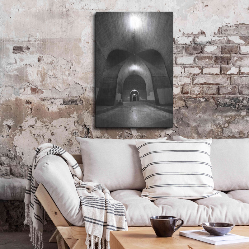 «Beneath The State Street Bridge» par Lori Deiter, art mural en métal, 24 po x 36 po, H 36 po x l 24 po