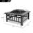 Iron Outdoor Square Fire Pit