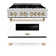 ZLINE Autograph 36" Legacy Dual Fuel Range w/ 6 Burners
