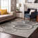 Premium Machine Washable Cerrito AMF575 Gray Rug