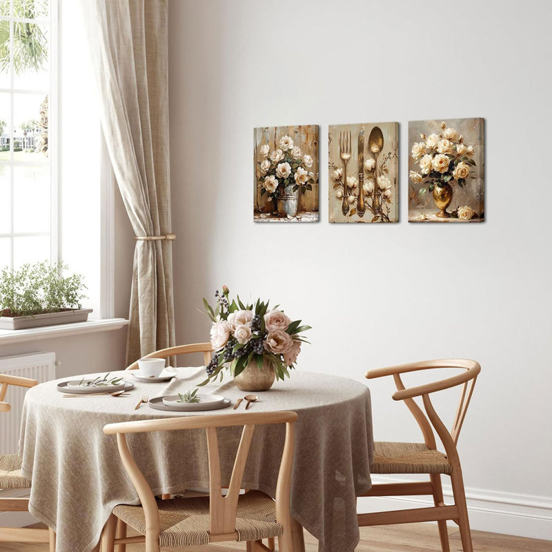 3 Piece Wrapped Canvas Print