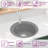 vidaXL Granite Kitchen Sink Single Basin Round Grey-119893096
