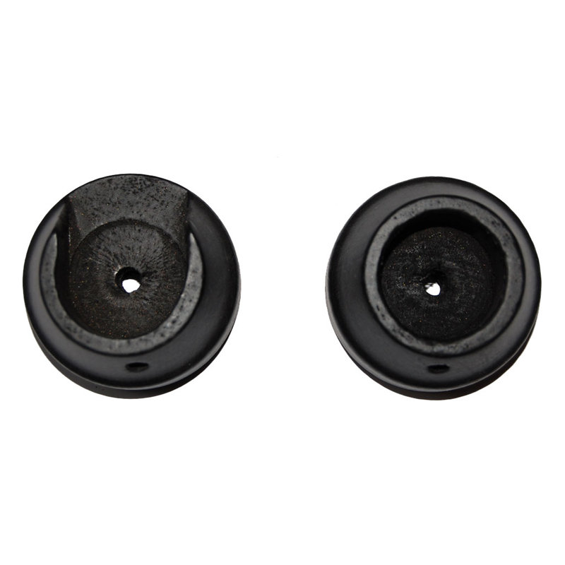Wood Mounting Bracket, Black, 3.5 cm