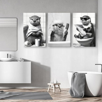3 Piece Wrapped Canvas Set