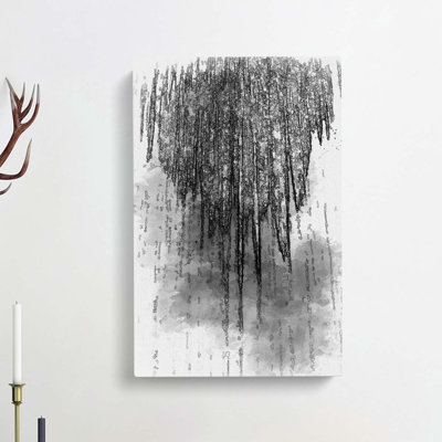 Cascade of Light in Abstract - Wrapped Canvas
