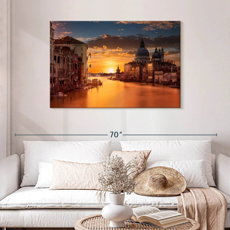 Rorry Venice Waters, 30" H x 45" W