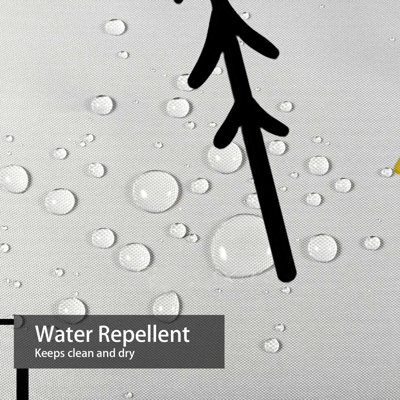 Rideau de douche Triangles