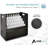 50-Compartment Mobile Wood Roll File Storage Organizer-98610777