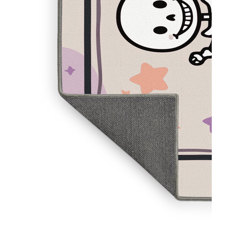 Tapis de vacances d'Halloween The Holiday Aisle®, Rectangulaire 2 pi x 3 pi