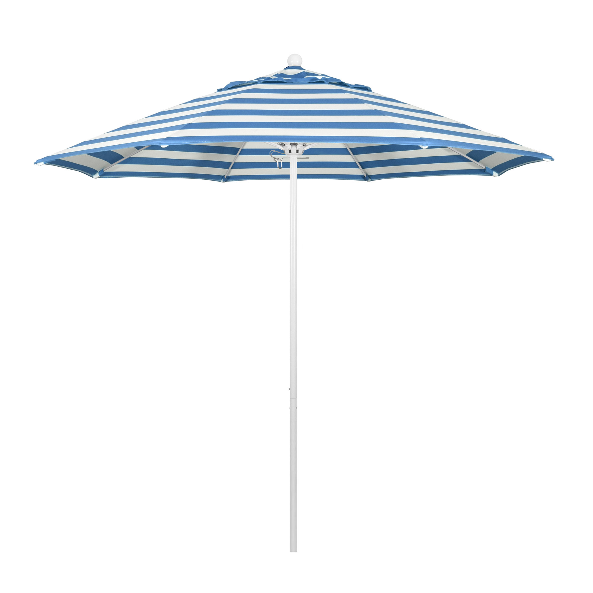 Hibo 108'' Sunbrella® Outdoor Umbrella, Cabana Regatta Sunbrella®