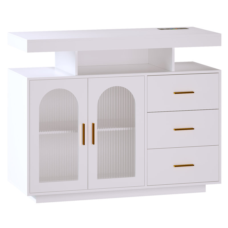100cm Sideboard, White