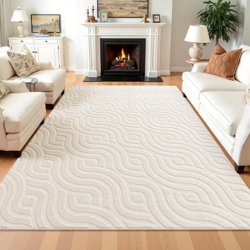 Tapis Fluffy, Rectangle 5 pi x 7 pi