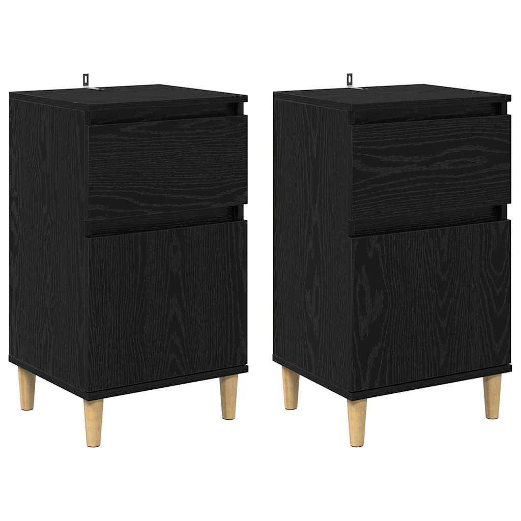 40cm W Manufactured Wood Bedside Table