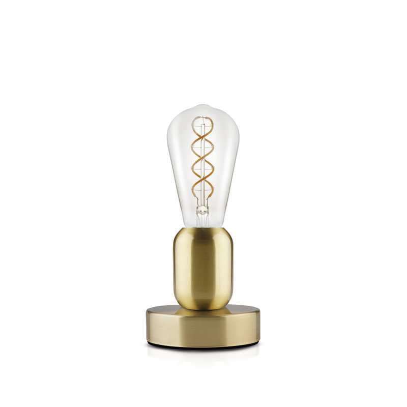 Meinhard Metal Table Lamp, Gold