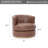 Genuine Leather Barrel Chair(Set Of 2)-673869883