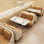 Banc de restaurant simple et élégant